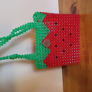 Susan Alexandra strawberry purse